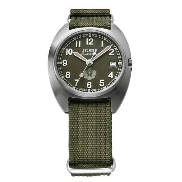 Kentex S798M-01 JSDF Classic Standard Army Men's Watch Green, green