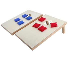 Venbytech for Wooden Cornhole Bean Bag Toss Game Set Lawn Backyard Regulation 3' / 4' x 2'