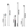 VortecSys Telescoping Magnetic Pickup Tool Set, 4Pcs Round and Square