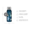 alfi IsoBottle Pirates Thermos Flask for Children, 350 ml, Stainless