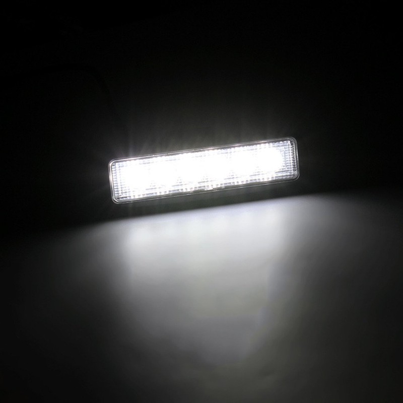 AUXTINGS 6 inch 18W Spot LED Work Light Bar Driving