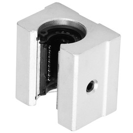 Linear Bearing Block, Linear Sliding Block sbr12uu, 1 Piece Accurate Stainless Metal Open Linear Bearing Sliding Block Motion SCS10UU SCS12UU SBR16UU SBR20UU(SBR12)