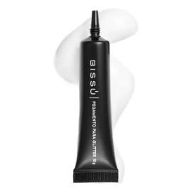Pegamento Para Glitter Bissú Fijación Profesional 10g Tono Del Primer Sin Color