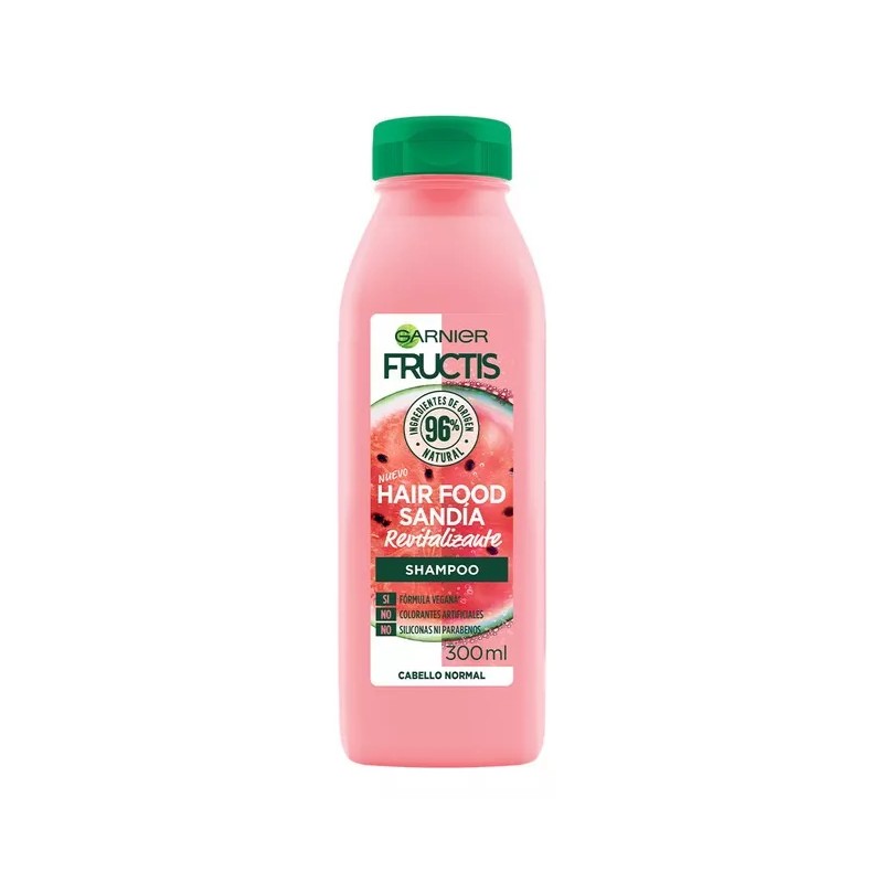 Fructis Shampoo Garnier Fructis Hair Food Sandía Revitalizante 300ml