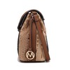 MKF - Bolso cruzado para mujer, de piel sintética, bolso