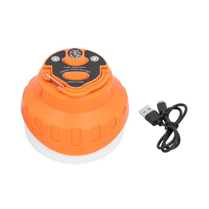 LED Tent Light USB Rechargeable Waterproof Hanging Lamp for Camping