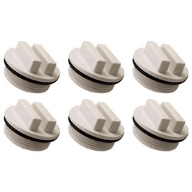 Home-Part 6X For Hayward SP1022C 1.5" MPT Threaded Plug with O-Ring Winter Plug for Pools