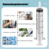 Pack of 30 Plastic Syringes 20 ml, Measuring Syringe Disposable