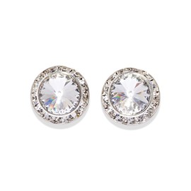Dasha 17MM Clip-On Crystal Performance Earrings Crystal 2710C
