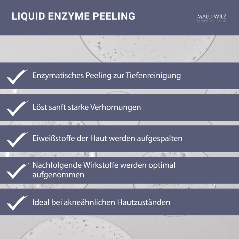 Malu Wilz Liquid Enzyme Peeling 50 ml I Face Scrub