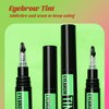 Brow Tint Kit, Long-Lasting Eyebrow Dye for Defined Brows, Waterproof