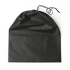 Non-woven pouch one side string black 44x53cm 20p