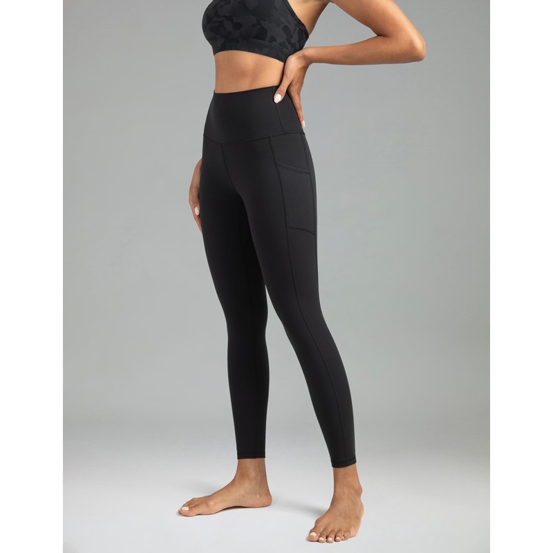 Colorfulkoala Women's High Waisted Tummy Control Workout Leggings 7/8 Length