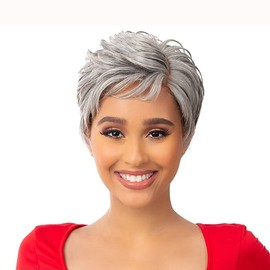 It's A Wig! Synthetic Hair Wig - HD LACE SALLI (Color:1 Jet Black)
