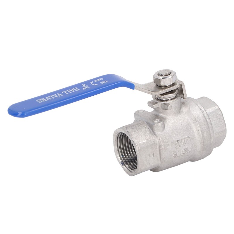 Full Port Ball Valve Stainless Steel Female Thread 3/4in 1000
