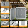Joinfworld Outdoor Electrical Box Waterproof IP67 6X6 Plastic Project Box