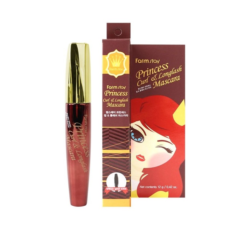 farm stay 팜스테이 프린세스 컬 롱래쉬 마스카라 12g