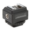 Hot Shoe Adapter with PC Synchronization Port for D SLR