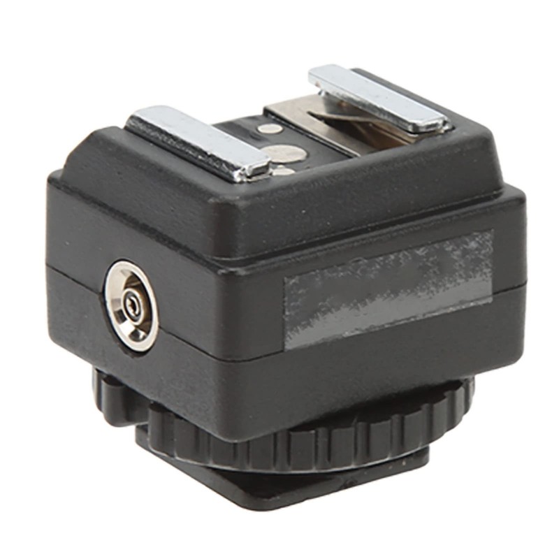 Hot Shoe Adapter with PC Synchronization Port for D SLR
