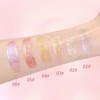 3PCS Crystal Jelly Glaze Eye Shadow Stick,Waterproof Eyeshadow Stick,Multi-Use Shimmer