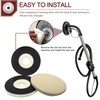 2-Piece Set of 9-inch Support Pads - Hook and Loop