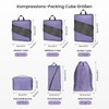 Carttiya Suitcase Organiser Compression Set, Packing Cube Set Compression Your