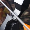 ANCLLO 4pcs Black Plastic Arrow Rest Archery RH Recurve Bow