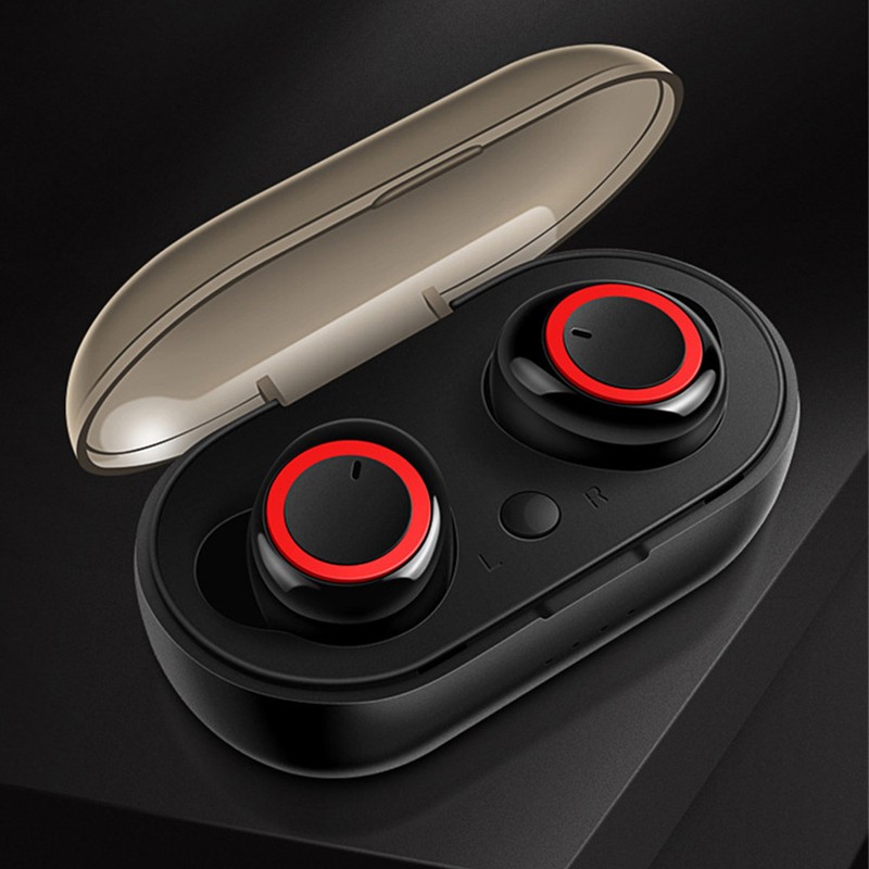 TWS Mini Bluetooth Wireless Headphone Magnetic Charging Binaural Call Sports