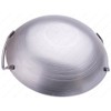 14 Inches Carbon Steel Round Bottom Wok with Two Side