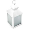 Lunartec Lantern with LED light: LED lantern with realistic flame