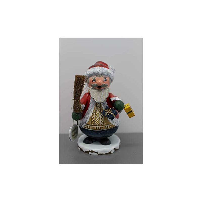 Hubrig Neuheit 2013 - Räucherwichtel Weihnachtsmann Nico, 14cm, Erzgebirge