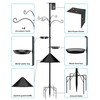 Bird Feeder Pole Squirrel Proof, 92 Inch Heavy Duty Bird
