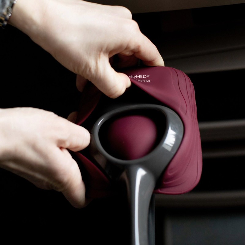 comenityMED Exam Table Stirrup Covers - Resilient Professional Foot Supports