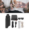 Rotary Tattoo Pen Set Power Supply Foot Pedal DC Clip