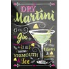 schilderkreis24 Cocktail Recipe Magnet Alcohol Spirits Decorative Fridge Magnet Humour