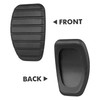 Mikinona Protective Cover for Car Pedal Brake Pad Replacement Rubber