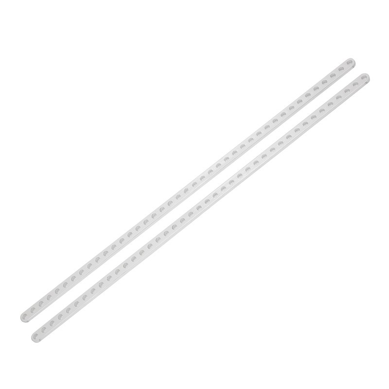 2Pcs 41 Holes Aluminum Flat Beam for Robots Replacement Parts