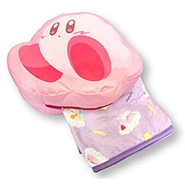 SK Japan 056051 Kirby Dream Land Cushion Blanket Nighttime Winter Item