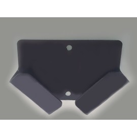 SDS Mouse Holder/Catcher/Keeper - Durable Black HDPE, Mount Anywhere to Securely Hold Your Mouse Out of The Way (Black)