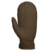 Pratt and Hart Snowfall Women’s Deerskin Leather Mittens with Finger
