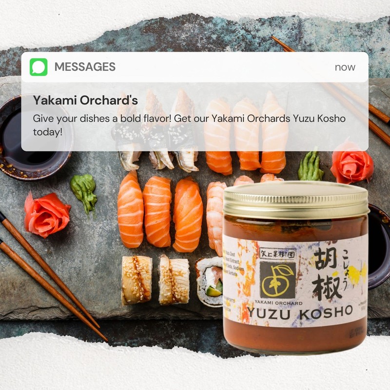 Yakami Orchards Yuzu Kosho, Red Chili Pepper and Citrus Paste