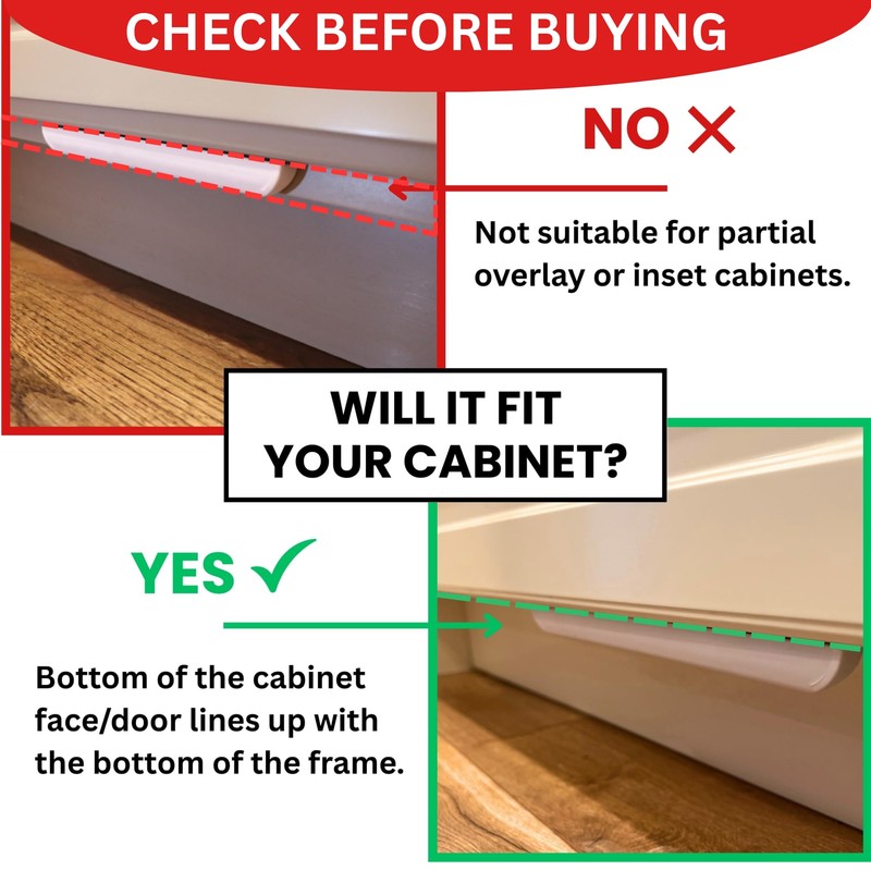 The Handless Handle – Hands-Free Garbage Drawer Foot Pull Handle,