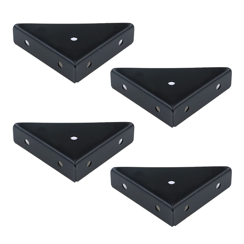 Dnyta 90 Degree Bracket Heavy Duty, 4 Pack Triangle Shelf
