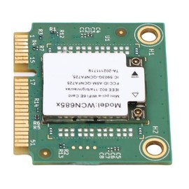 Cryfokt Tarjeta Mini PCIE WiFi, WiFi 6E Tarjeta Inalámbrica de Triple Banda Dual 6GHz 5GHz 2.4GHz 2882Mbps con 5.3 OFDMA MU MIMO, para 11 10 OpenWrt PC