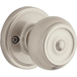 Weiser Phoenix Satin Nickel Door Knob, Non-turning Interior Door Handles/Dummy Knobs for Wardrobe, Closet Door & French Doors, Cabinet Handle/Cupboard Handles, Traditional Home Décor