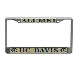 Uc Davis Alumni Metal License Plate Frame