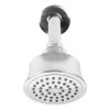 CNX Regadera Redonda Multiposición 10cm, Cuello 15cm Abs Cromado