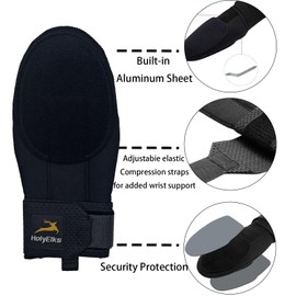 Sliding Mitt,Baseball Softball Sliding Glove for Kid Youth Adult - Flexible,Breathable,Durable,Easy to Wear (Adult, Both (Universal), Red)