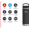 THERMOS Icon Beverage Bottle 0.71 L, Dark Grey/Graphite Matt, Stainless