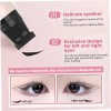 Gel Delineador De Ojos Impermeable Con Sello Alas Plegable